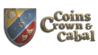 Coins Crown And Cabal logo