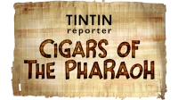 Tintin Reporter Cigars of the Pharaoh logo