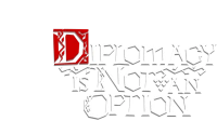 Diplomacy is Not an Option logo