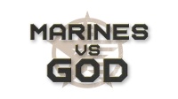 MARINES VS GOD logo