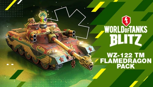 خرید بازی World of Tanks Blitz WZ 122 TM Flamedragon Pack