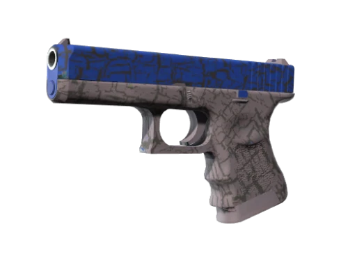 خرید بازی Glock 18 Blue Fissure Factory New