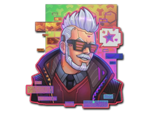 خرید بازی Sticker Cyber Romanov Holo