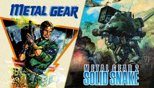 خرید بازی METAL GEAR And METAL GEAR 2 Solid Snake