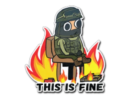 خرید بازی Sticker This Is Fine CT