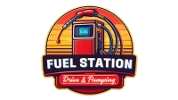 Fuel Station Drive And Pumping logo