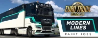 Euro Truck Simulator 2 Modern Lines Paint Jobs Pack logo