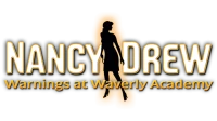 Nancy Drew Warnings at Waverly Academy logo