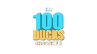 Find 100 Ducks and Blast Them! logo