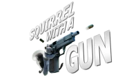 Squirrel with a Gun logo