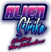 Alien Strike Blasting the Intruders logo