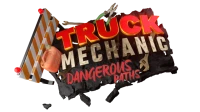 Truck Mechanic Dangerous Paths logo