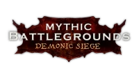 Mythic Battlegrounds Demonic Siege logo