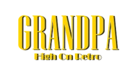 Grandpa High on Retro logo