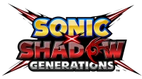 SONIC X SHADOW GENERATIONS logo