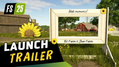 FS25 - Launch Trailer
