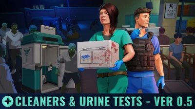 Cleaners & Urine Tests Trailer