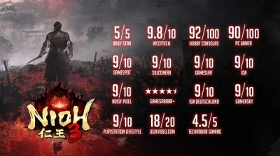 Nioh 3 - Accolades Trailer