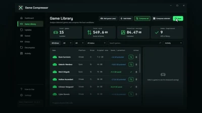Game Compressor