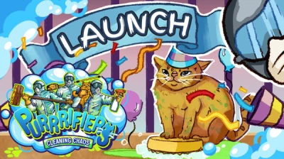 Purrrifiers: Cleaning Chaos Launch Trailer