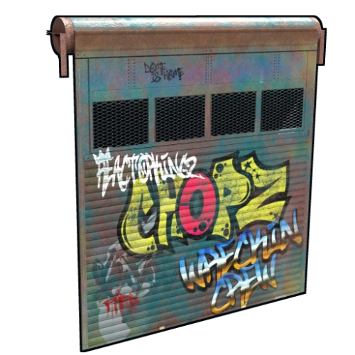 خرید Chop Shop Garage Door