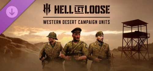 دی ال سی Hell Let Loose Western Desert Campaign Units