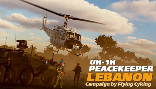 DCS UH 1H Peacekeeper Lebanon Campaign by Flying Cyking