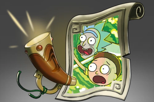 Announcer Rick and Morty
