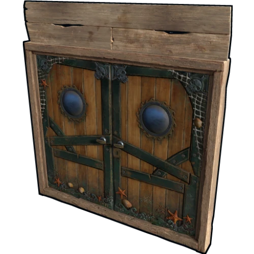 خرید Pirate Ship Wooden Double Door