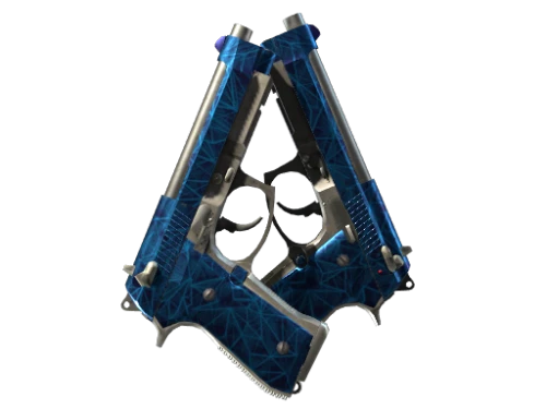 Dual Berettas Cobalt Quartz Minimal Wear