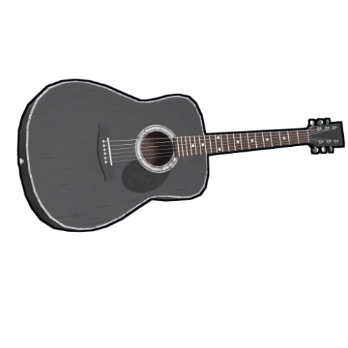 خرید Black Acoustic Guitar