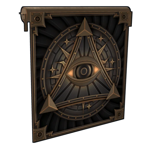 خرید All Seeing Eye Garage Door