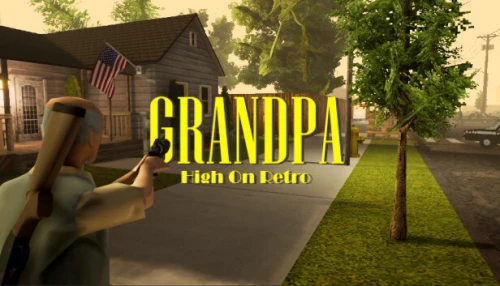 خرید بازی Grandpa High on Retro کامپیوتر
