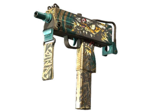 خرید StatTrak MAC 10 Cat Fight Battle Scarred