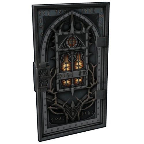 Gothic Veil Armored Door