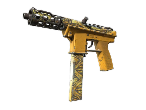 Tec 9 Banana Leaf Well Worn