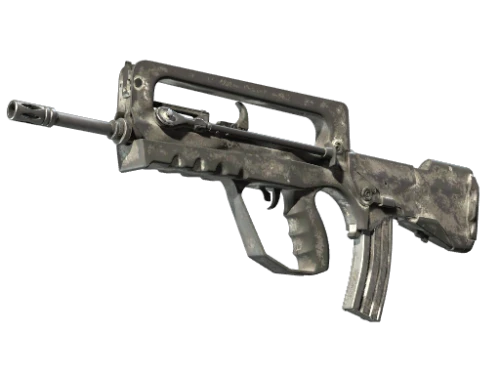 FAMAS Contrast Spray Battle Scarred