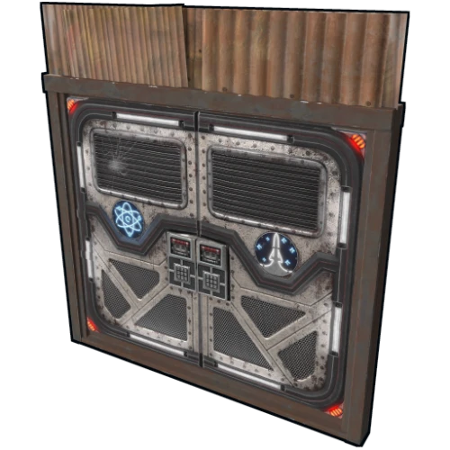 Space Base Sheet Metal Double Door