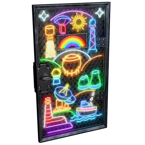 خرید Neon Vibes Armored Door