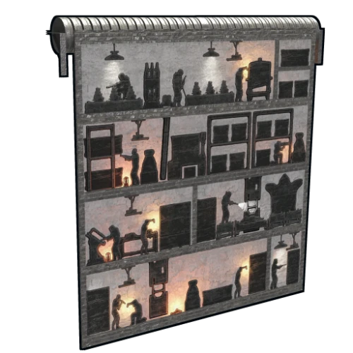 خرید Clan Base Garage Door