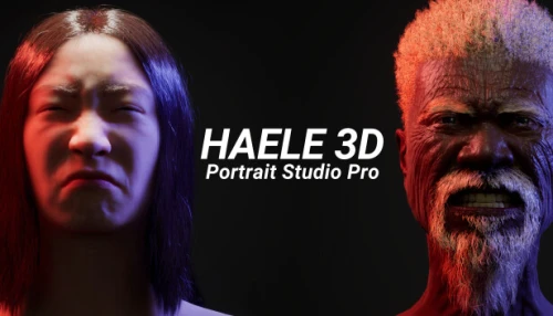 HAELE 3D Portrait Studio Pro Drawing References