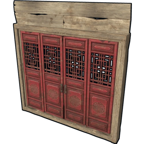 Chinese Panel Wooden Doors