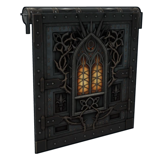 خرید Gothic Veil Garage Door