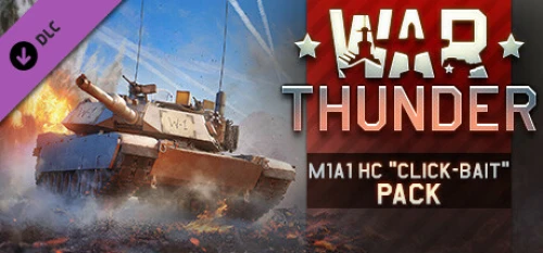 خرید دی ال سی War Thunder M1A1 HC "Click Bait" Pack