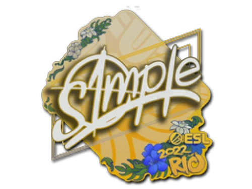 خرید بازی Sticker s1mple Rio 2022