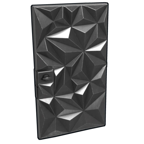 Facet Sheet Metal Door