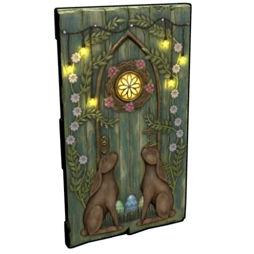 خرید Wooden Rabbit Door