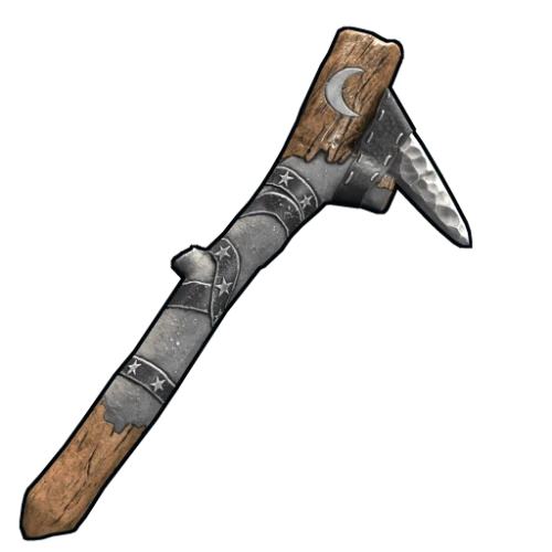 Night Farmer Stone Pick Axe