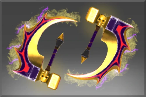 Corrupted Golden Basher Blades