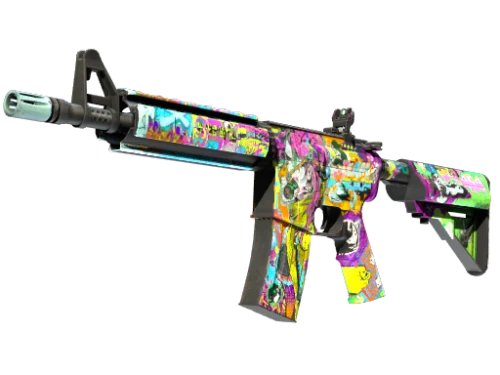 خرید بازی M4A4 In Living Color Factory New